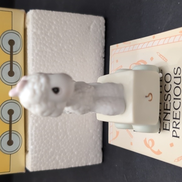 VGT, Precious Moments 'Happy Birthday Little Lamb #1 Enesco All Aboard . - Picture 5 of 7